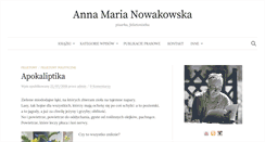 Desktop Screenshot of nowakowska.pl